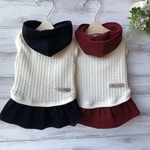 犬服 ❁ニットワンピース  ﾈｲﾋﾞｰ*ﾜｲﾝ ❁