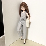 リカちゃん セットアップ・グレー