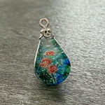 IORI resin 彼岸花　レジンネックレス