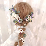 アネモネ✨ヘッドドレス★ウエディング★ナチュラル★ガーデン★結婚式★花嫁★卒業式★ヘアアクセサリー★ヘッドパーツ★マタニティフォト★成人式