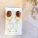 【一点物】Autumn Collection Ⅴ チタンポスト ピアス