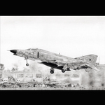 鉛筆画　「F-4 ファントムⅡ」A5判
