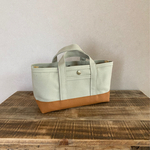 sale【送料込】帆布でほっこりミニトート横長 no.316