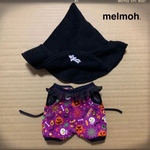 20cmぬいぐるみ用　ハロウィン服セット　パープル　kpopdoll 韓国
