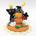 ハロウィン飾り②  粘土細工の置物［インテリア］ 