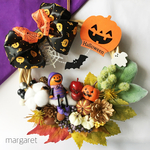 2020*ハロウィンリース☆コットンチェアーのランタン