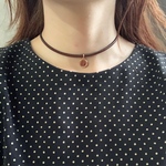 【0920-4】france vintage Medai choker