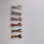 ribbon hair clip(完売カラーあり)