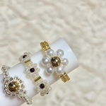 《再販♡》ビーズリングセット💍♡ ゴールド