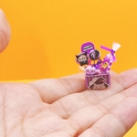 ミニチュア　ハロウィン　ねこさんキャンディーセット