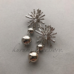 大ぶりシルバー▸▹ピアス＆イヤリング
