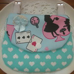 移動ポケット＊アリスインワンダーランド②＊クリップ付き