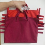 K様ご依頼品★カニさんのレッスンバッグ