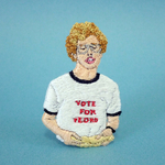 【受注生産】ナポレオンダイナマイト 刺繍ブローチ