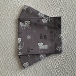 1枚　500円　北欧テイスト猫ちゃん　Like cat  YUWA復刻版　西村大臣風　折り上げ立体マスク