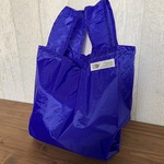 コンビニ弁当が入るエコバッグ☆リップストップ生地☆マチ20センチ☆ロイヤルブルー