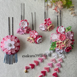 esakura39様専用【つまみ細工　髪飾り】