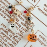 ☆SALE☆★再再販★ハロウィンピアス★Happy Halloween★③