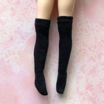 黒のロングソックス