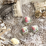 ꫛᥱꪝ《2つset》Autumn flower 刺繍 ヘアゴム  (シリコン ゴム 変更可)