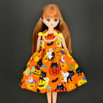 リカちゃん服 ハロウィンワンピース キュートおばけ