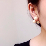 2way コットンパールピアス さくらんぼ