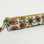 【新作】北欧柄のペンケース(アイボリー)