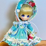 オビツ11  ワンピースセット ブルー