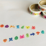 しりとりが永遠に5mできるマスキングテープ