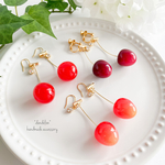 再18* 選べる3色♡さくらんぼピアス/イヤリング