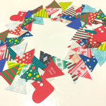 【再販15】期間限定☆クリスマスさんかくシール☆