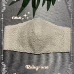 ✨new✨高級感溢れるローズの総レースマスク