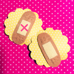 絆創膏ぱっちんピン♡