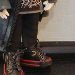 【パンツ】👖ブラックシンプルなパンツ🖤オビツ11ねんどろいどどーる兼用