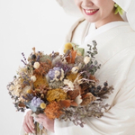 最短4日発送bouquet ラベンダーとミモザのドライフラワーブーケ　ウェディング　前撮り　フォトウェディング 　白無垢　ユーカリ　かすみ草