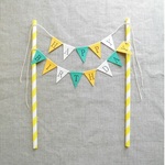 ケーキバンティング＝green+yellow+white