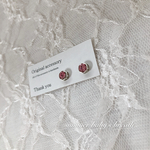 送料無料✴︎アレルギー対応✴︎kira kira+ swarovski ピアス・イヤリング♡ライト ローズ