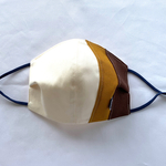 綿100%マスク　秋バージョン^ - ^   栗