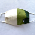 綿100%マスク　秋バージョン　グリーン