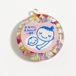 再販×1♡ポップなカラフルパーツのマタニティマーク　透けないタイプ