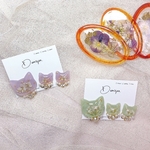 cat×bijou ポニーフック&ピアス　イヤリングセット