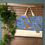 ウミガメ大好き！　ハンドメイド　入園入学　レッスンバッグ　海がめ　小学生　保育園　幼稚園　手提げ　絵本バッグ　男の子　海の生き物