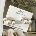 まつげパールピアス