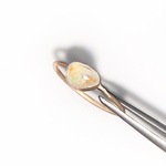 一点もの K18 Ethiopian Opal FF リング No.3/ 受注制作