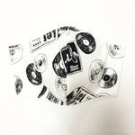 【送料無料】立体マスク（白レコード）