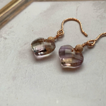 14krgf✴︎アメトリンひと粒ピアス