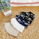 NEW♪♪新色追加❁¨̮抗菌 抗ウイルス グレンゼ 使用❁¨̮かすみ草刺繍マスク❁¨̮おでかけマスク❁¨̮立体マスク❁¨̮小顔マスク❁¨̮秋マスク