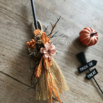 ハロウィンオーナメント　ホウキ