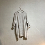 ナチュラルリネン　ビックシャツ