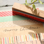 手書きMerry Christmas　 スタンプ　